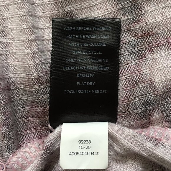 Simply Vera Women's Long-sleeve Tie-dye T-Shirt shirt Size Large - Picture 7 of 8